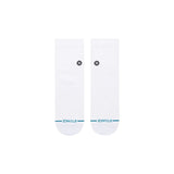 Stance Adult Icon Quarter Socks - White