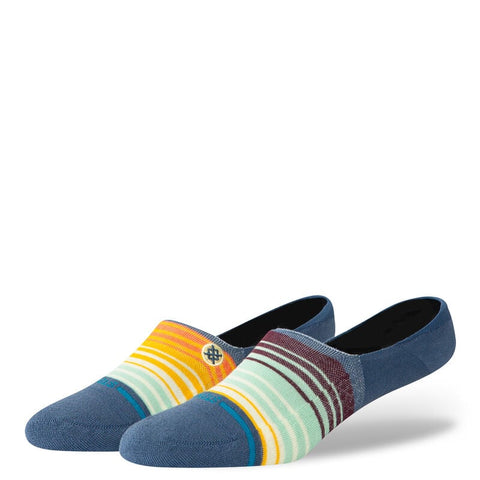 Stance Curren Casual No-Show Socks- Sea Blue