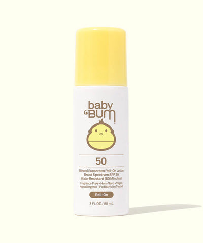 Sun Bum Baby Bum Mineral SPF 50 Roll-On Lotion