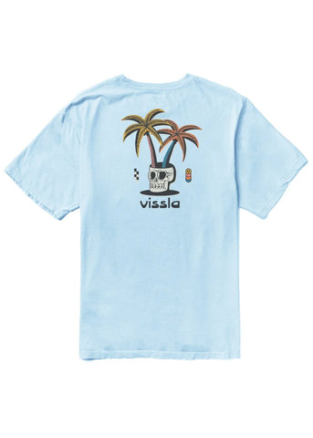 Vissla Big Boys Calypso S/S Tee- Light Blue