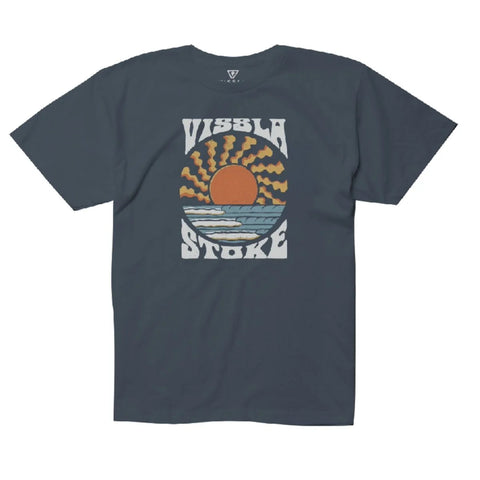 Vissla Big Boys Solar Spin S/S Tee- Navy