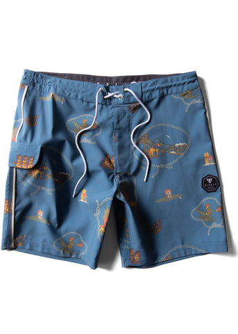 Vissla Little Boys Soren Wavy West 13" Boardshorts - TIB