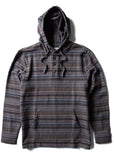 Vissla Men Descanso Popover Hoodie- Dark Grey