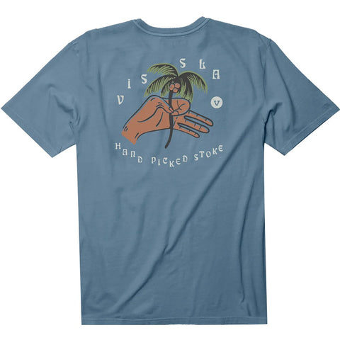 Vissla Mens Hand Picked S/S Pocket Tee- FDN