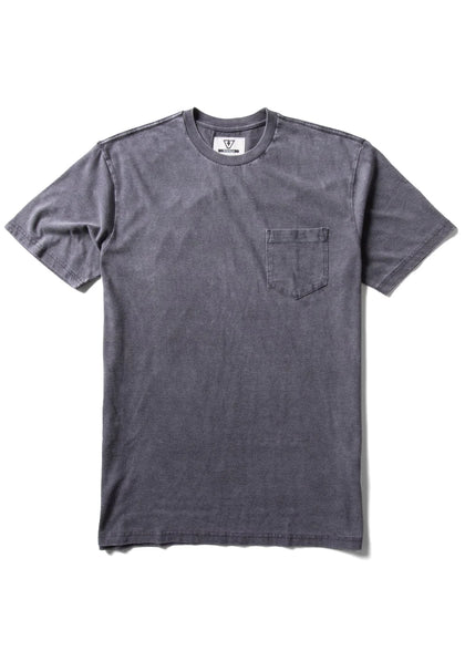 Vissla Mens Solid Sets S/S Pocket Tee