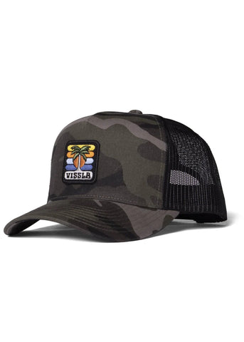 Vissla Solid Sets Eco Trucker Hat- Camo