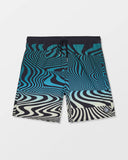 Volcom Big Boys Lido Print Trunks Boardshorts