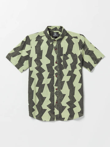 Volcom Big Boys Wanderer S/S Button Up Shirt