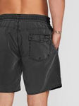 Volcom Mens Center Print Trunks 17" - Black