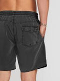 Volcom Mens Center Print Trunks 17" - Black