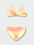Volcom Girls Stripe or Wrong Bikini Set