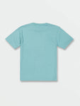 Volcom Little Boys Circle Stone Tee- Coastal Blue
