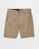 Volcom Little Boys Frickin Chino Shorts - Khaki