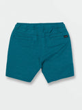 Volcom Little Boys Understoned Ew Hybrid Shorts- Ocean Teal