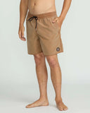 Volcom Mens Center Trunks - Coconut Shell