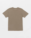 Volcom Mens Budz S/S Tee- Teak