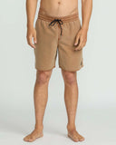 Volcom Mens Center Trunks - Coconut Shell