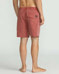 Volcom Mens Center Trunks- Mahogany