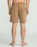 Volcom Mens Center Trunks - Coconut Shell