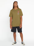 Volcom Mens FTY Psychike Tee- Old Mill