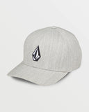 Volcom Mens Full Stone HTHR Flexfit Hat- GVN