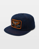 Volcom Mens Hammered Work Hat - Dust Bowl Indigo