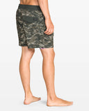 Volcom Mens Lido Print 16" Trunks - Camo