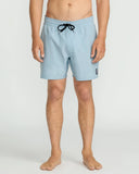 Volcom Mens Lido Solid 16" Trunks - Carolina Blue