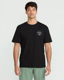 Volcom Mens Mortis S/S Tee- Black