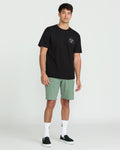 Volcom Mens Mortis S/S Tee- Black
