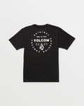 Volcom Mens Mortis S/S Tee- Black