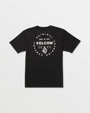 Volcom Mens Mortis S/S Tee- Black
