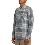 Volcom Mens Netastone Flannel  - Dark Slate