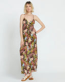 Volcom Womens Jungle Luv Flowy Maxi Dress