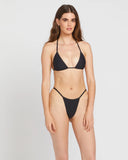 Volcom Womens Simply Seamless Triangle Bikini Top