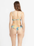 Volcom Womens Take It Easy Cheekini Bikini Bottoms - Multi