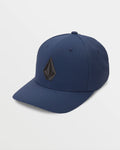 Volcom Mens Stone Tech Flexfit Delta Hat - Navy