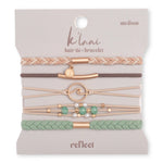 K'lani Reflect Hair Tie Bracelet Set