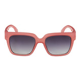 K6791 Blue Gem Kids Glam Square Sunglasses