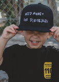 Need $ For Dirt Bikes Snapback Hats - Black