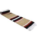 West Path Autumn Earth Baja Diamond Beige Mexican Blanket