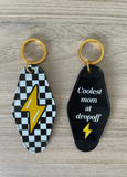 LT Motel Keychains - Checkered
