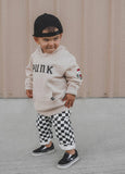 LT Little Boys PUNK Pullover Hoodie - Brown
