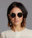 DAX Luna Sunglasses - Unisex Polarized Small Round Frames