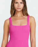Billabong Womens Summer High Square Neck One-Piece Swimsuit - FTP