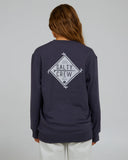 Salty Crew Womens Board Meeting Crewneck Sweatshirt