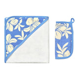 Coco Moon Plumeria Dreams Infant Hooded Towel Set