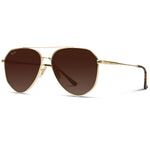 WMP Ramsey - Geometric Polarized Aviators Sunglasses