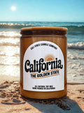 12oz Amber Jar - California Golden State of Mind