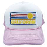 Hey Mountains California Sun Hat - Kids Trucker 2-10